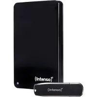Intenso Disque dur portable 2,5 pouces - HDD 3,2 + USB - - 1 To + 64 Go