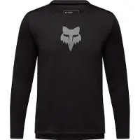 FOX Garçons, Maillot de cyclisme, Yth Ranger LS Jersey Head (XL), Noir, XL