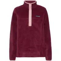 Columbia Benton Springs Ii Snap Half Zip Fleece Rouge M Femme