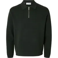 Selected Pull-over 'SLHTeller' vert foncé