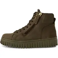 Tamaris Bottines à lacets vert foncé