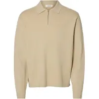 Selected Pull-over 'SLHTeller' sable