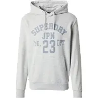 Superdry Sweat-shirt 'Athletic Essentials' saphir / gris clair