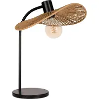 Eglo Lampe de table en rotin Siruela