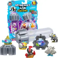 BEAST LAB Figurines - SWARMS FUSION - - 6 mini-figurines de 2,5 cm - À partir de 5 ans