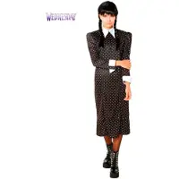 Rubies Addams Family Wednesday School Costume Multicolore S