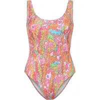 C&City Maillot de bain bleu clair / vert / rose / blanc