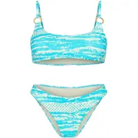 C&City Bikini azur / blanc cassé
