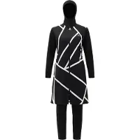 C&City Maillot de bain noir / blanc