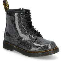 Dr. Martens Boots enfant 1460 T Black Silver Nebula Glitter filles - Noir - 25