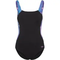Speedo Maillot de bain ECO Lunalustre Printed Shaping Femme