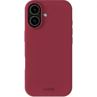 Holdit Coque Silicone pour Apple iPhone 17 - Red Velvet