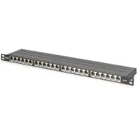 Digitus DN-91624S-SL-SH - tableau de connexions - 0.5U - 19"