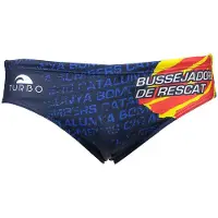 Turbo Rescue Divers Catalonia Swimming Brief Bleu 2XL Homme