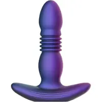 Hueman SuperNova Thrusting Butt plug Plug anal à vibrations 13.5 cm