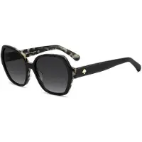 Kate spade KS LAYNE 2/G/S BLACK WHITE HAVANA/ DARK GREY SHADED 57/18/140 Lunettes de soleil pour femmes