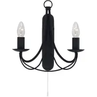 Searchlight Applique noire Maypole