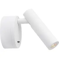 Lyora Spot mural Clip blanc