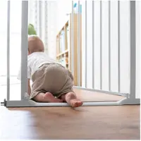 Hauck Barrière D'escalier Clear Step 2 White