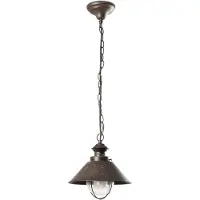 Faro Suspension d'extérieur NAUTICA-1G IP33 brun rouille