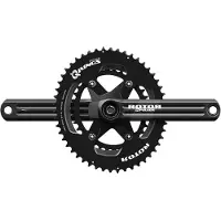 Rotor In Power V3 Shimano 11-12s Oval Crankset With Power Meter Argenté 172.5 mm / 52/36t