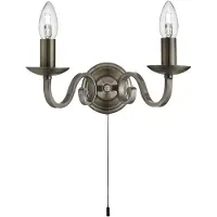 Searchlight Applique classique Richmond Brun bronze à 2 lumières