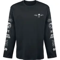 Avenged Sevenfold T-shirt manches longues de - Logo - S - XXL - pour Homme - noir - Taille XL