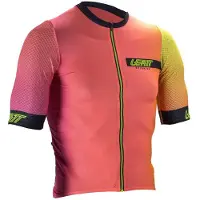 Leatt Mtb Endurance 6.0 Short Sleeve T-shirt Orange M Homme