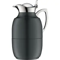 Alfi Isokanne Juwel satin black mat, Carafe isotherme, Noir