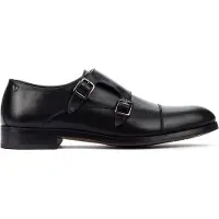 Martinelli pour homme. 1492-2632PYM Chaussures Empire en cuir avec boucles noires (40), 1 à 3 cm, Casuel, Classique