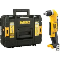 DeWalt DCD740NT-XJ - Perceuse d'angle - sans fil - 2 vitesses - clé de mandrin 10 mm - 33 N-m