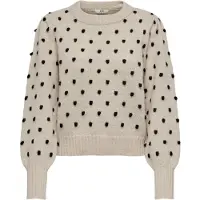 JDY Pull-over 'JDYSigrid' gris / noir