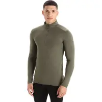 Icebreaker Merino 200 Oasis Long Sleeve Base Layer Gris L Homme