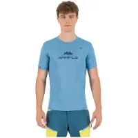 Karpos Loma Evo Print Short Sleeve T-shirt Bleu XL Homme