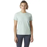 Helly Hansen Tech Logo Short Sleeve T-shirt Vert XS Femme