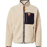 Superdry Homme Borg Vintage Retro Veste Polaire, Beige, Taille: L