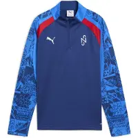 Puma Neymar Jr Playmaker Half Zip Sweatshirt Bleu 5-6 Years Garçon