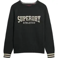 Superdry Pull-over 'Slouchy Intarsia' beige / gris chiné
