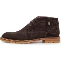 Floris van Bommel Chukka Boots 'De Braver 01' brun foncé