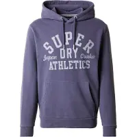 Superdry Sweat-shirt 'Athletic Essentials' gris / mûre