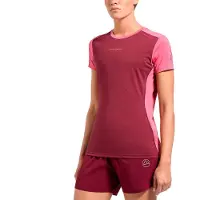 La Sportiva Tracer Short Sleeve T-shirt Rouge,Rose XS Femme