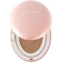TIRTIR Fond de Teint Cushion Rose | Haute couvrance, Fini Mat Velouté, Léger, Corrige Rougeurs, Coréen (#31N)