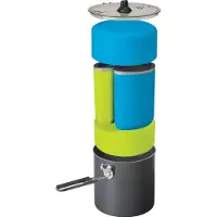 MSR - Popote de bivouac complète 2 personnes - Trail Lite Cook Set Duo - Gris