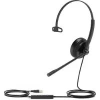 Yealink UH34 Mono UC - Kopfhörer mit Mikrofon - On-Ear - kabelgebunden - USB