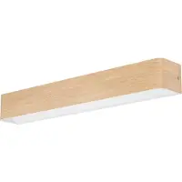 Eglo Lampe murale bois Sania 6 62cm - LED