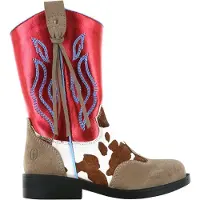 Shoesme Veterschoen hoog Lange Laarzen - Cognac - Maat 30