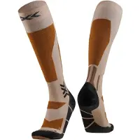 X-socks - Chaussettes de ski - Ski Discover OTC Sand/Dark Sand - Taille 39-41 - Marron