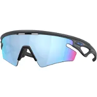 Oakley - Lunettes de soleil polarisantes - Sphaera Slash Matte Carbon/Prizm Deep Water Polar pour Homme - Noir