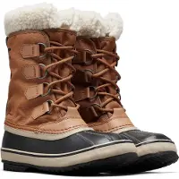 Sorel - Bottes d'après-ski imperméables et chaudes - Winter Carnival Boot Wp W Camel Brown pour Femme en Nylon - Taille 37,5 - Marron