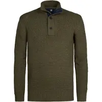 Petrol Industries Pull-over 'Buffalo' olive
